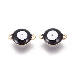 Ion Plating(IP) 304 Stainless Steel Enamel Links connectors&nbsp;LS-STAS-F206-02G-C05