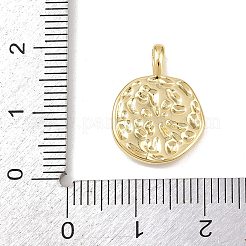 Brass Enamel Pendants&nbsp;KK-P339-12G-01