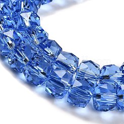 Transparent Glass Beads Strands&nbsp;EGLA-K071-01G