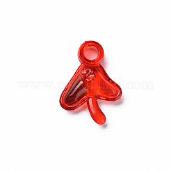 Autumn Theme Transparent Acrylic Pendants&nbsp;MACR-N013-033