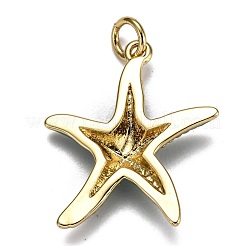 Brass Enamel Pendants&nbsp;KK-B029-03G