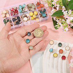 100Pcs 10 Colors 1-Hole ABS Plastic Shank Buttons&nbsp;BUTT-WH0020-102