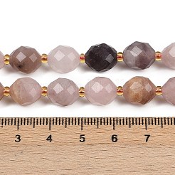 Natural Violet Strawberry Quartz Beads Strands&nbsp;G-N342-149I-05