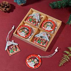 Christmas Wooden Ornaments Set&nbsp;JX057A