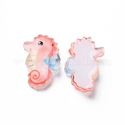 Transparent Epoxy Resin Cabochons&nbsp;CRES-S365-44