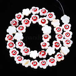 Natural Freshwater Shell Beads&nbsp;SHEL-Q025-004E