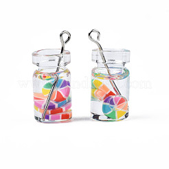 Glass Bottle Pendants&nbsp;CRES-N017-02