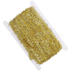 25 Yards Polyester Filigree Sparkle Tinsel Hanging Garland&nbsp;DIY-CY0001-97C