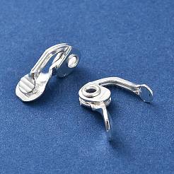 Brass Clip-on Earring Findings&nbsp;KK-F907-09S