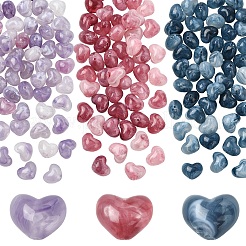 50Pcs Opaque Acrylic Beads&nbsp;OACR-YW0003-11D