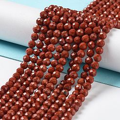 Natural Red Jasper Beads Strands&nbsp;G-J400-E15-02