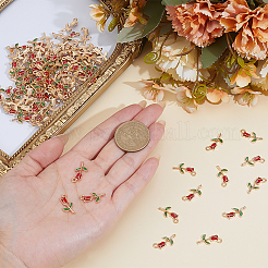 100Pcs Alloy Enamel Pendants&nbsp;ENAM-ME0001-60