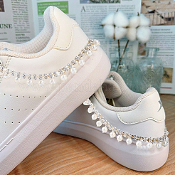 Alloy Rhinestone Shoe Chains&nbsp;FIND-WH20024-06