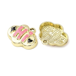 Alloy Enamel Pendants&nbsp;ENAM-K076-23G