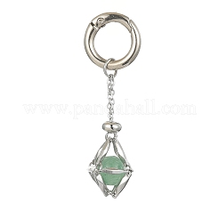 304 Stainless Steel Pouch Keychains&nbsp;HJEW-JM01301-01