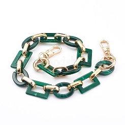 Acrylic and CCB Plastic Link Chains Bag Handles&nbsp;AJEW-BA00069