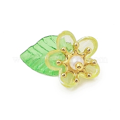 5Pcs Acrylic Pendants&nbsp;PALLOY-JF02962