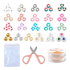 DIY Polymer Clay Beads Bracelet Making Kits&nbsp;DIY-FS0002-29