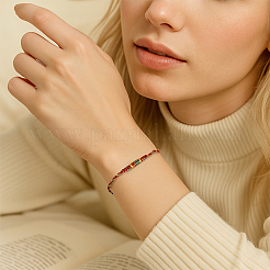 8Pcs 2 Colors Cotton Thread Braided Bracelets&nbsp;BJEW-GO0002-03