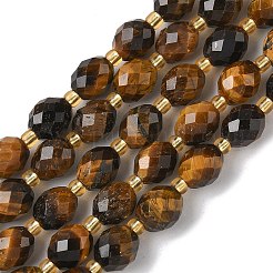 Natural Tiger Eye Beads Strands&nbsp;G-F809-A17-01