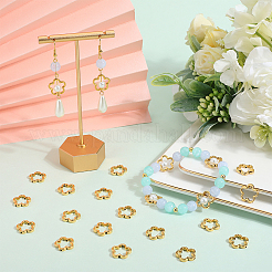100Pcs Tibetan Style Alloy Bead Frames&nbsp;FIND-SC0011-52A
