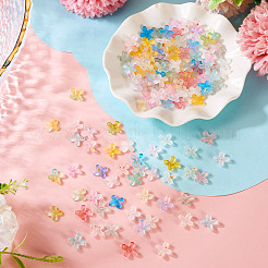 40g 10 Colors Frosted Acrylic Beads&nbsp;MACR-TA0002-33