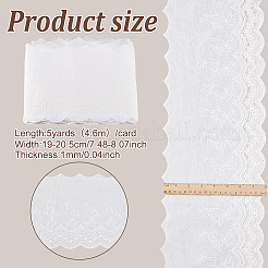 5 Yards Cotton Embroidery Flower Ribbon&nbsp;OCOR-GO0001-24