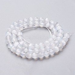 Natural Selenite Beads Strands&nbsp;X1-G-L552H-16A