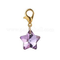Star Glass Pendant Decorations&nbsp;HJEW-JM02956