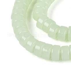 Imitation Jade Glass Beads Strands&nbsp;GLAA-N026-3x6mm-J03