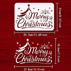 Large Plastic Reusable Drawing Painting Stencils Templates&nbsp;DIY-WH0202-079