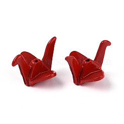Rack Plating Spray Painted Alloy Beads&nbsp;PALLOY-T091-31E