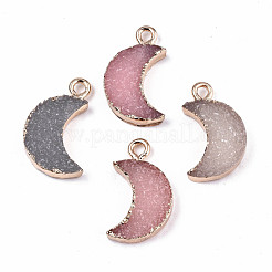 Druzy Resin Pendants&nbsp;RESI-S383-063