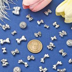 60Pcs 12 Styles Tibetan Style Alloy Beads&nbsp;FIND-CJ0002-28A