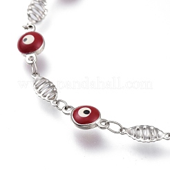 304 Stainless Steel Link Bracelets&nbsp;BJEW-M203-09P