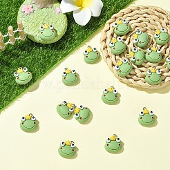 10Pcs Opaque Resin Pendants&nbsp;RESI-YW0005-01