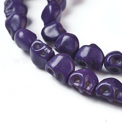 Dyed Synthetic Turquoise Bead Strands&nbsp;G-M145-16-A