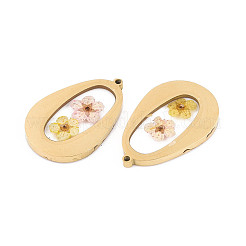 304 Stainless Steel Epoxy Resin Pendants&nbsp;STAS-T072-20