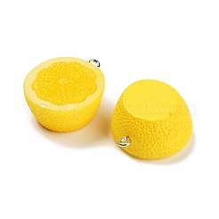 Opaque Resin Pendants&nbsp;RESI-Z042-01P-02