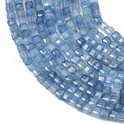 Natural Devil Blue Aquamarine Beads Strands&nbsp;G-B175-C02-2x2mm