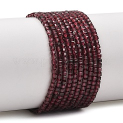 Grade A Natural Garnet Beads Strands&nbsp;G-P457-B01-39