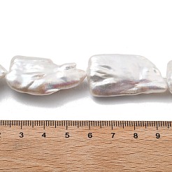 Natural Baroque Keshi Pearl Beads Strands&nbsp;PEAR-P064-01G-06A