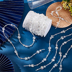 Acrylic Crystal Garlands Strands&nbsp;DIY-WH0304-485