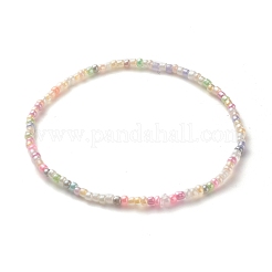 Baking Paint Glass Seed Bead Anklets&nbsp;AJEW-AN00469