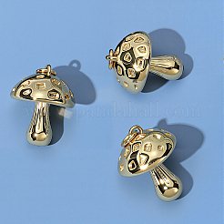 8Pcs Brass Pendants&nbsp;KK-BBC0020-18