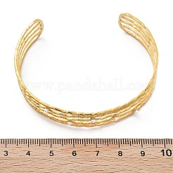 304 Stainless Steel Cuff Bangles for Women&nbsp;BJEW-B108-15G