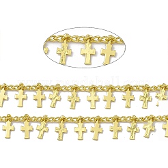 Handmade Brass Curb Chains&nbsp;CHC-F015-14G
