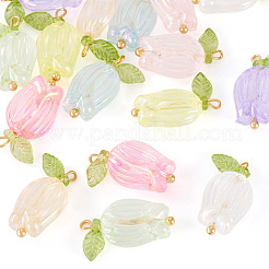 16Pcs 8 Colors Plastic Pendants&nbsp;KY-TA0001-60