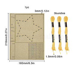 1 Set DIY String Art Kit Arts and Crafts for Children&nbsp;DIY-GF0004-28A