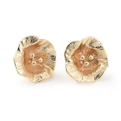 Brass Stud Earring Findings&nbsp;X-KK-S350-038G
